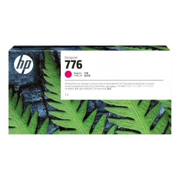 Cartucho de Tinta HP 776 Magenta 1L PLUK 1XB07A