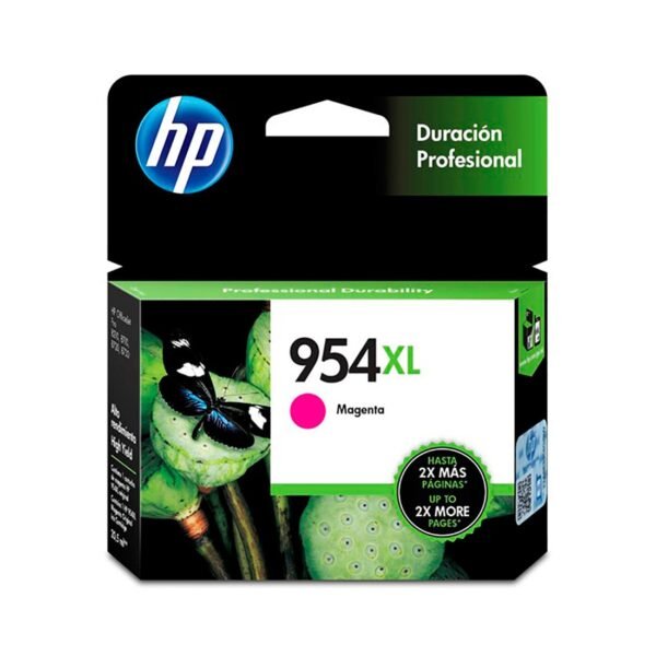 Cartucho de Tinta HP 954XL Magenta L0S65AB - L0S65AB