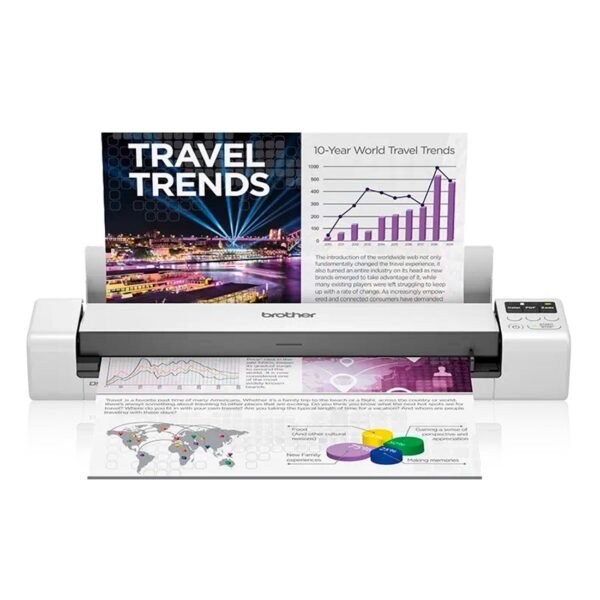 Scanner Brother Portátil A4 Duplex Wi-fi 15ppm DS940DW