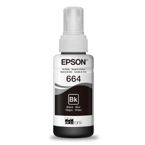 Refil de Tinta Epson Preto 70ml T664120-AL