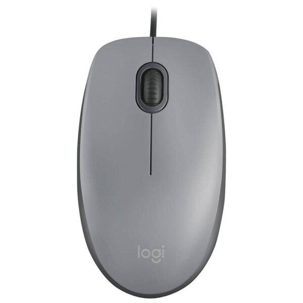 Mouse Logitech com Fio USB M110 Cinza - 910-006757-V