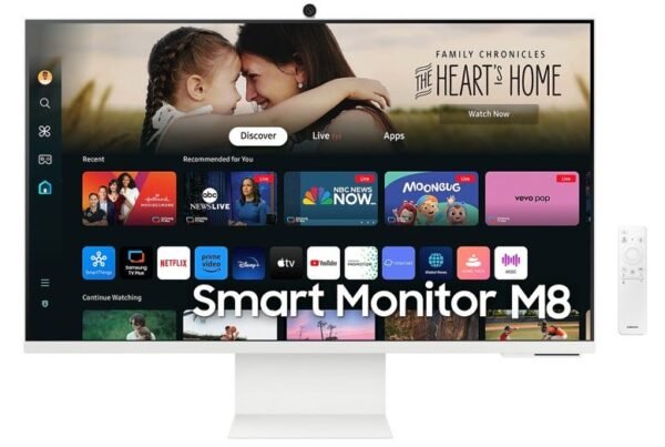 Monitor Samsung Smart 4K 32" 4ms 60Hz LS32DM801ULXZD - LS32D