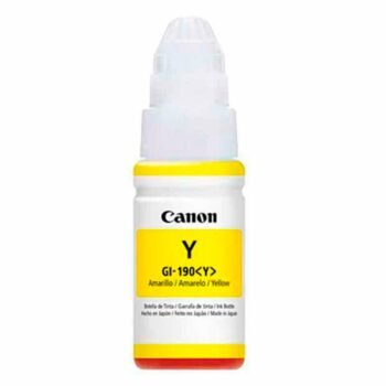 Refil de Tinta Canon Amarelo GI-190 7K 0670C001AC