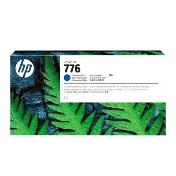 Cartucho de Tinta HP 776 Azul Cromático 1L PLUK 1XB04A